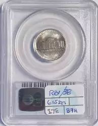 image for: 1939-S Reverse of 1938 5c 