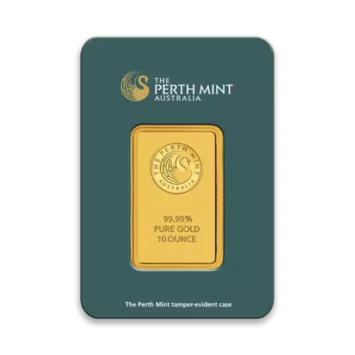 10oz Australian Perth Mint Gold bar - Minted (3)