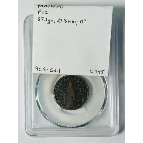 1670s NJ 1/4P Saint Patrick, Martin 4c.3-Gd.1, BN (4)