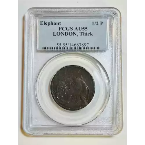 (1694) Token Elephant, Thick Planchet, BN