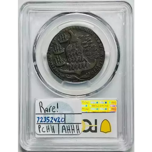 1779 Medal Rhode Island, No Wreath Below Ship Betts-562 (3)