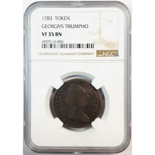 1783 GEORGIVS TRIUMPHO BN