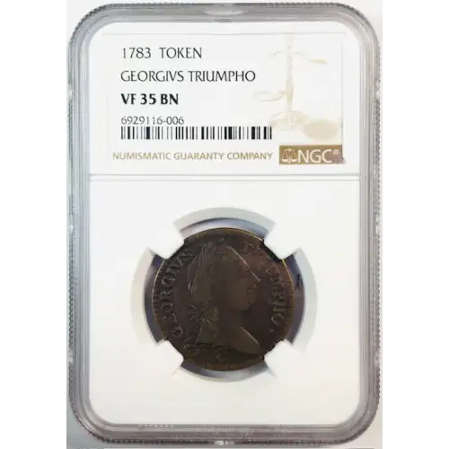 1783 GEORGIVS TRIUMPHO BN