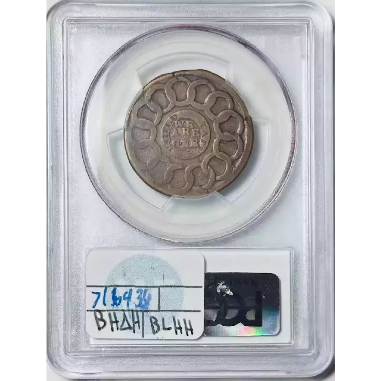 1787 Contract Issues Fugio Coppers PCGS G-6 BN United States, 1 Over ...