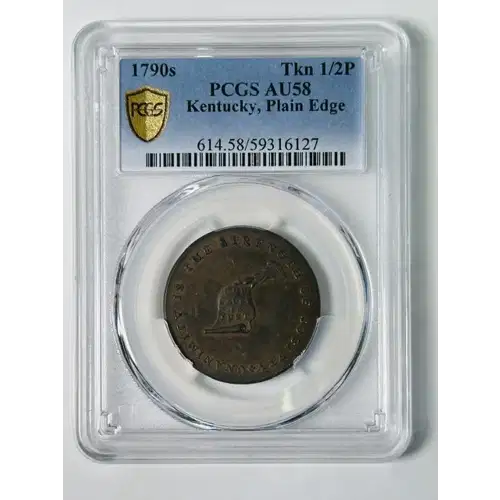 1790s Tkn 1/2P Kentucky, Plain Edge, BN (3)