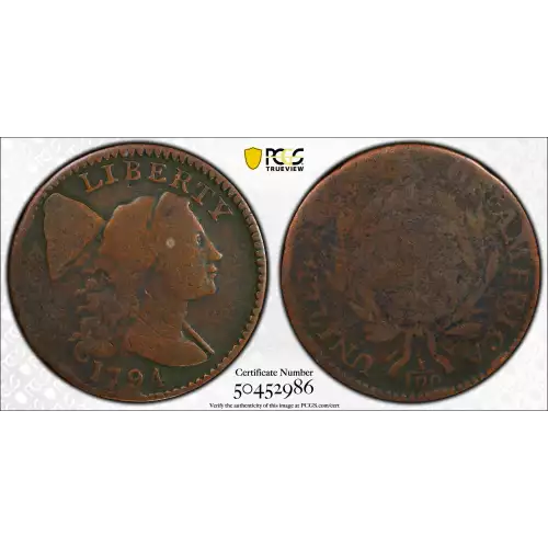1794 1C Head of 1795, BN (3)