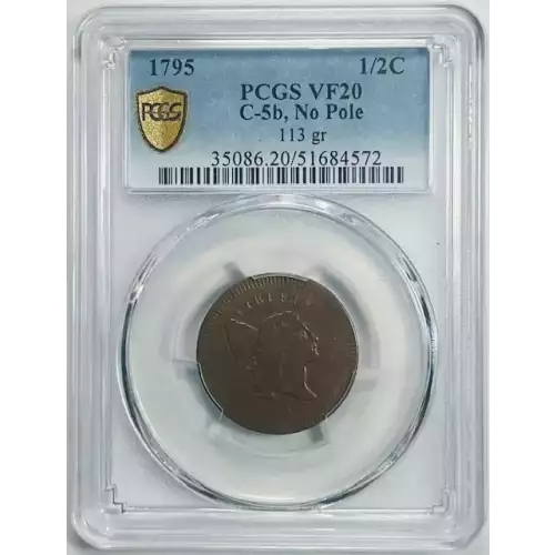 1795 1/2C C-5b, No Pole, BN (2)