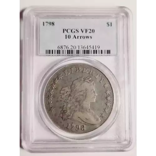 1798 $1 10 Arrows