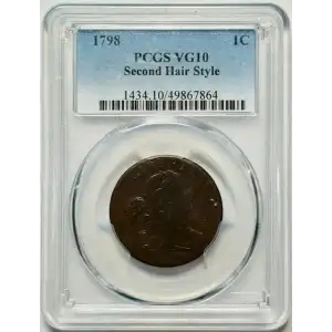 1798 1C Second Hair Style, BN