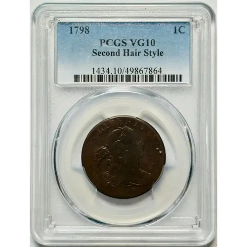 1798 1C Second Hair Style, BN