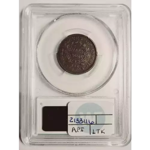 1804 1/2C Plain 4 No Stems, BN