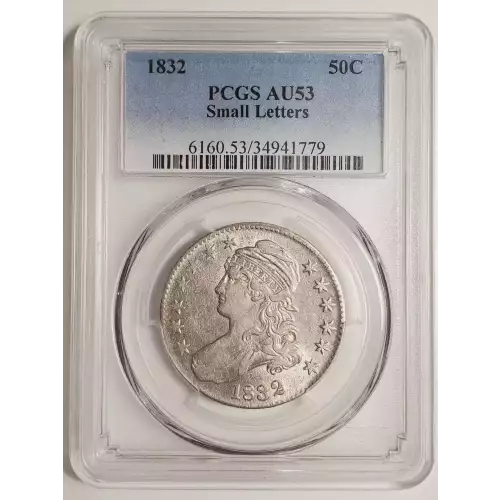 1832 50C Small Letters