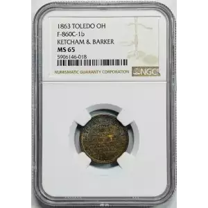 1863 F-860C-1b KETCHAM & BARKER