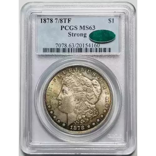 1878 7/8TF $1 Strong