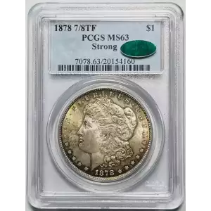 1878 7/8TF $1 Strong