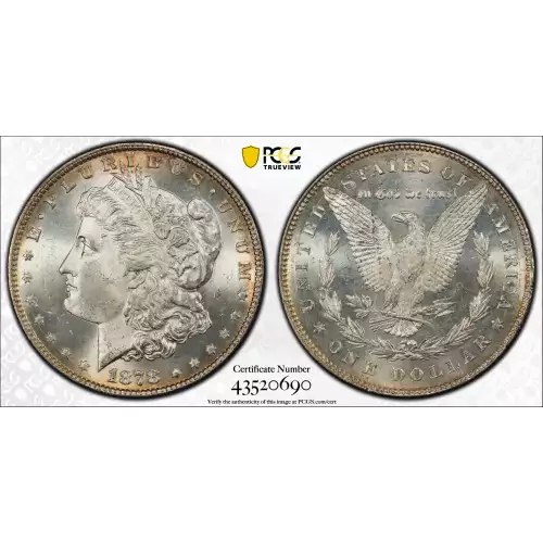 1878 7/8TF $1 Strong