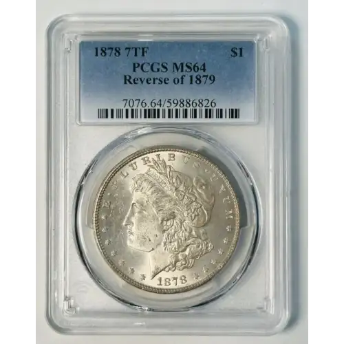 1878 7TF $1 Reverse of 1879