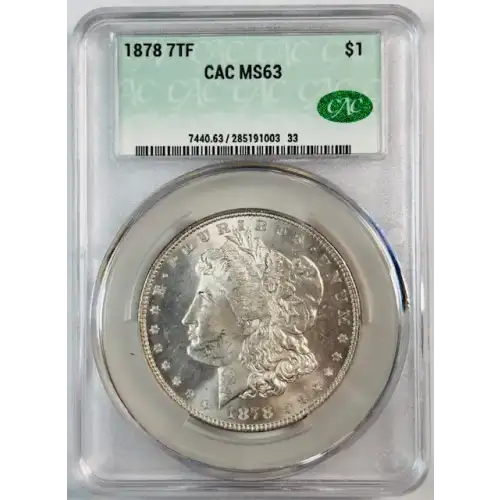 1878 7TF $1