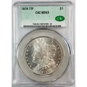1878 7TF $1