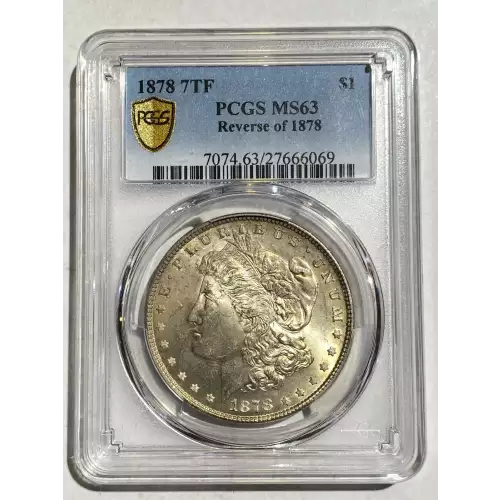 1878 7TF $1 Reverse of 1878 (2)