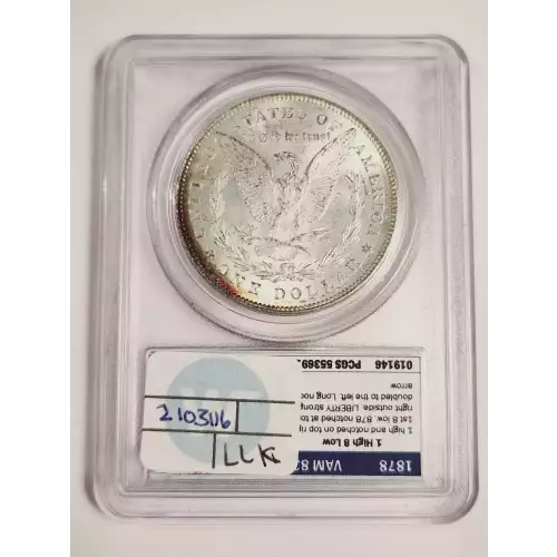 1878 7TF $1 Reverse of 1878 (2)