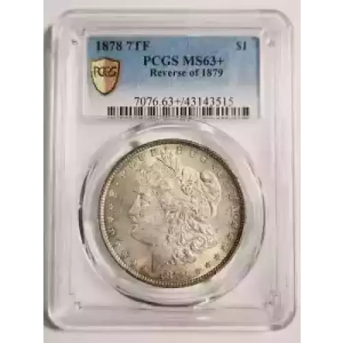 1878 7TF $1 Reverse of 1879
