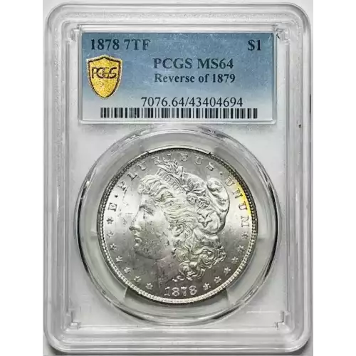 1878 7TF $1 Reverse of 1879 (2)