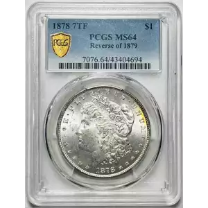 1878 7TF $1 Reverse of 1879 (2)