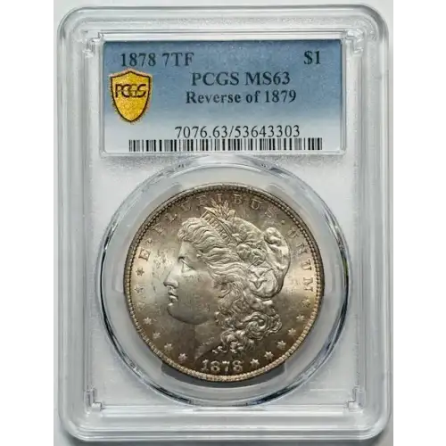 1878 7TF $1 Reverse of 1879 (2)