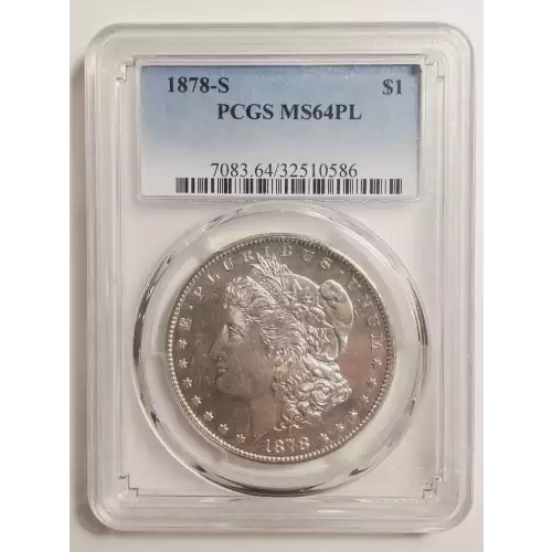 1878-S $1, PL
