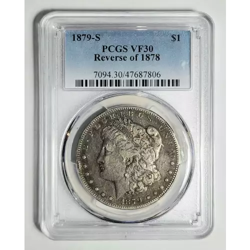 1879-S $1 Reverse of 1878