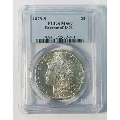 1879-S $1 Reverse of 1878