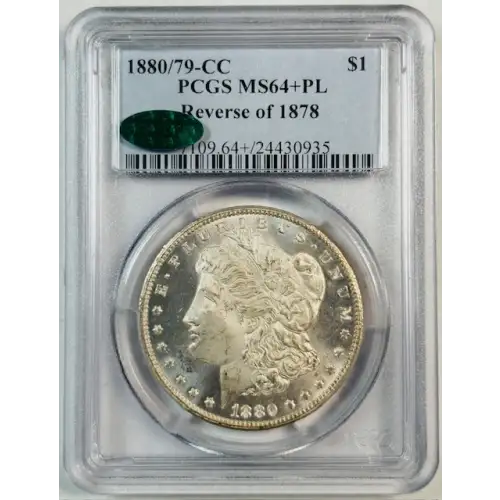 1880/79-CC $1 Reverse of 1878, PL