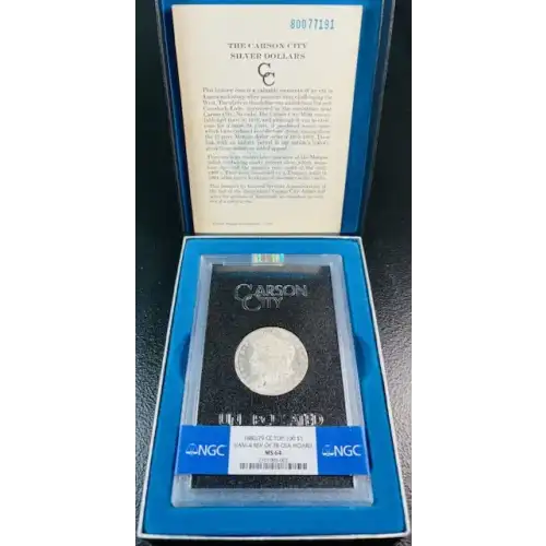 1880/79 CC VAM-4 REV OF 78 GSA HOARD