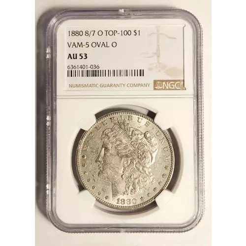 1880 8/7 O VAM-5 OVAL O 
