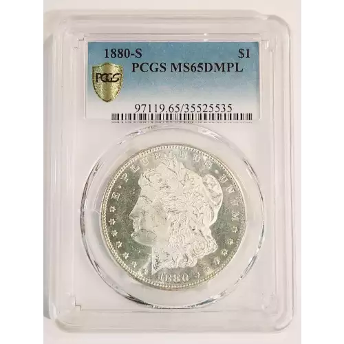 1880-S $1, DMPL