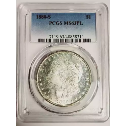 1880-S $1, PL