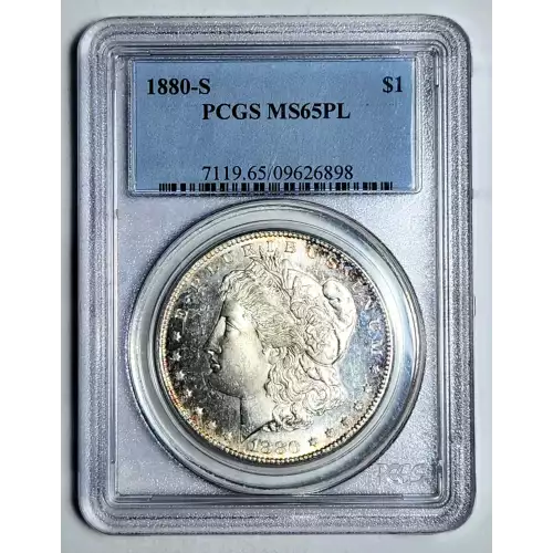 1880-S $1, PL