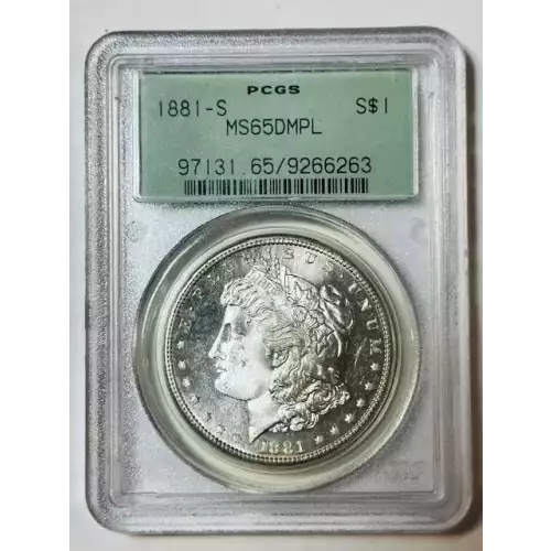 1881-S $1, DMPL