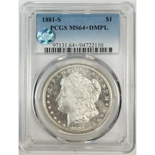 1881-S $1, DMPL