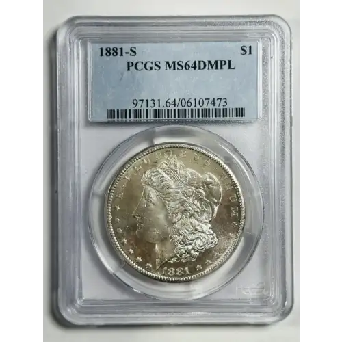 1881-S $1, DMPL