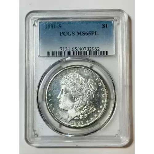 1881-S $1, PL