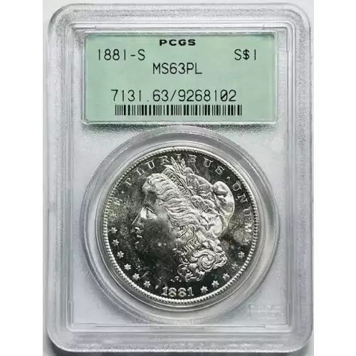 1881-S $1, PL