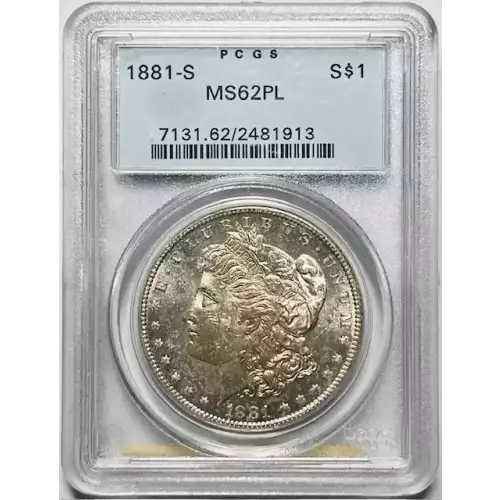 1881-S $1, PL