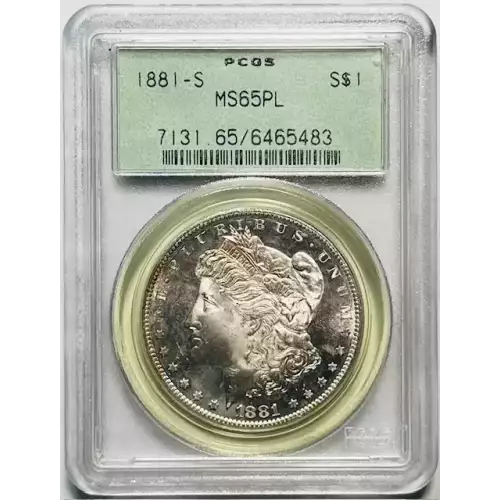 1881-S $1, PL