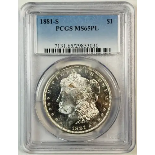 1881-S $1, PL
