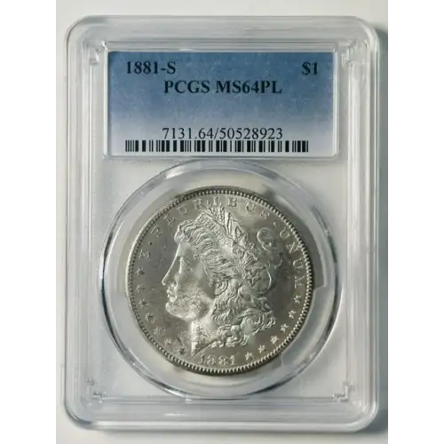 1881-S $1, PL
