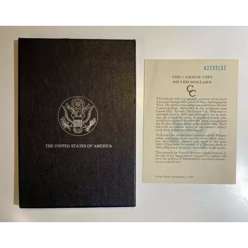 1882 CC VAM-2A GSA HOARD PL