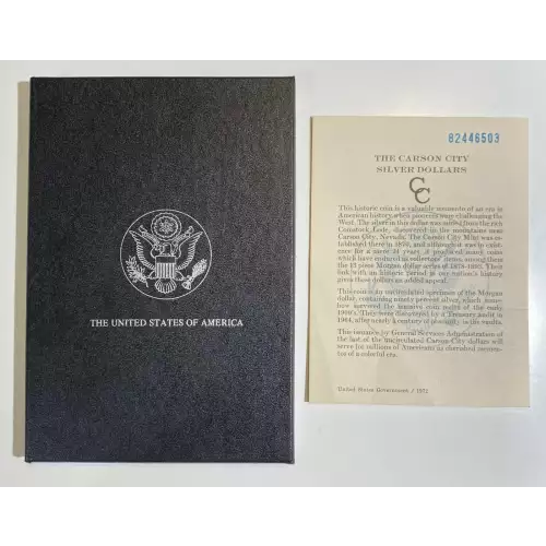 1882 CC VAM-2B GSA HOARD 