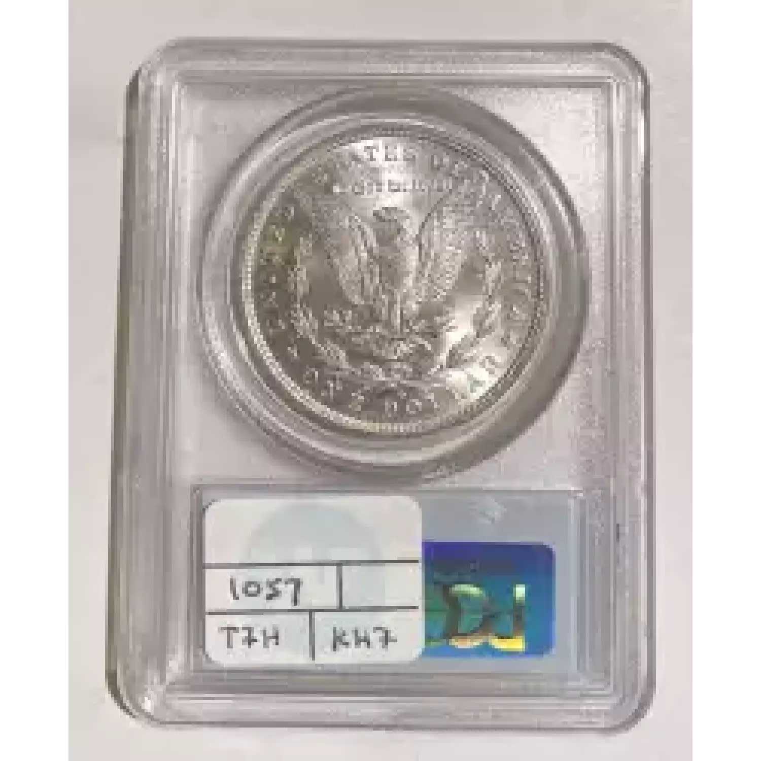 1882-O $1 VAM 4 O/S Recessed (2)